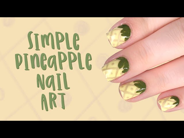 Summer Ready | Pineapple Nails — 25 Sweetpeas