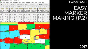 Easy Marker Making (P2) | Automatic Marker Making Tutorial | TUKAtip - TUKAmark & SMARTmark (2017)