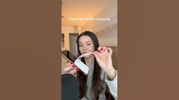 ASMR iPhone 16 Pro Max Unboxing #asmr #unboxing #iphone16