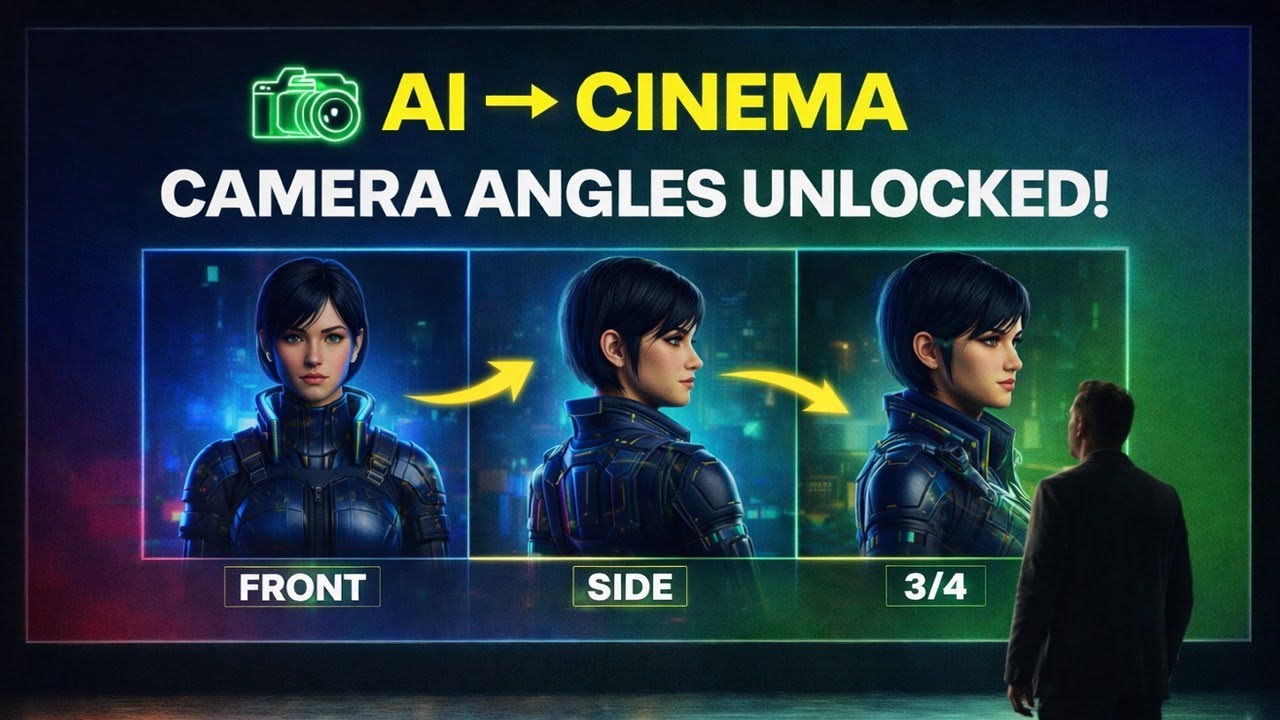 Nano Banana Pro просто взорвал интернет (объяснение невероятного управления ракурсом камеры)