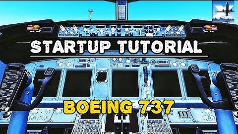 How to Startup the Boeing 737-800 from cold and dark in X-plane Mobile