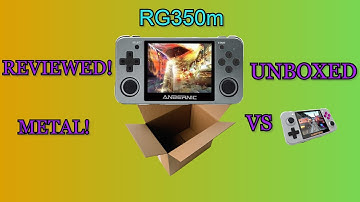 Metal Gaming Handheld?! RG350m Unboxing and Review