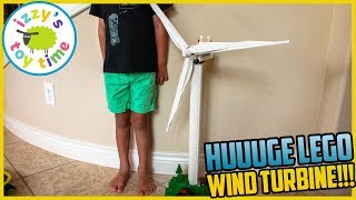This is the COOLEST LEGO Build EVER. LEGO Wind Turbine! Fun Toys !