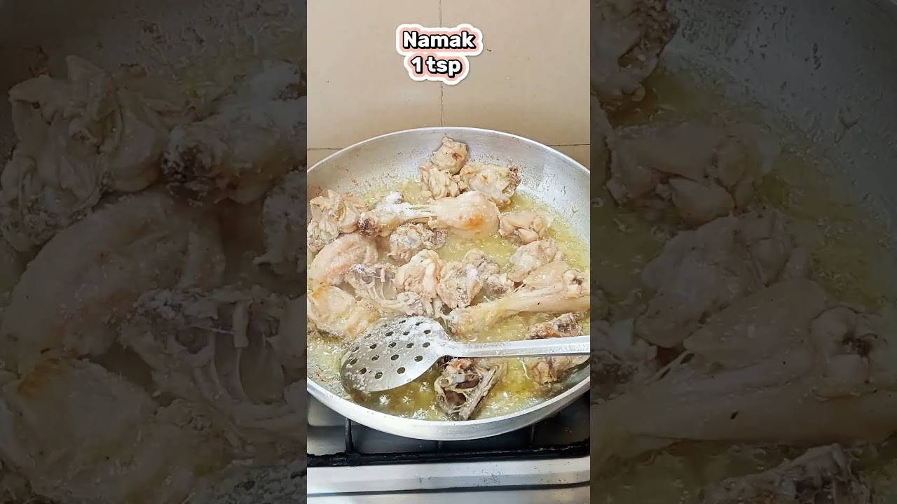 Chicken White Karahi #viralshort #cookingwithlove