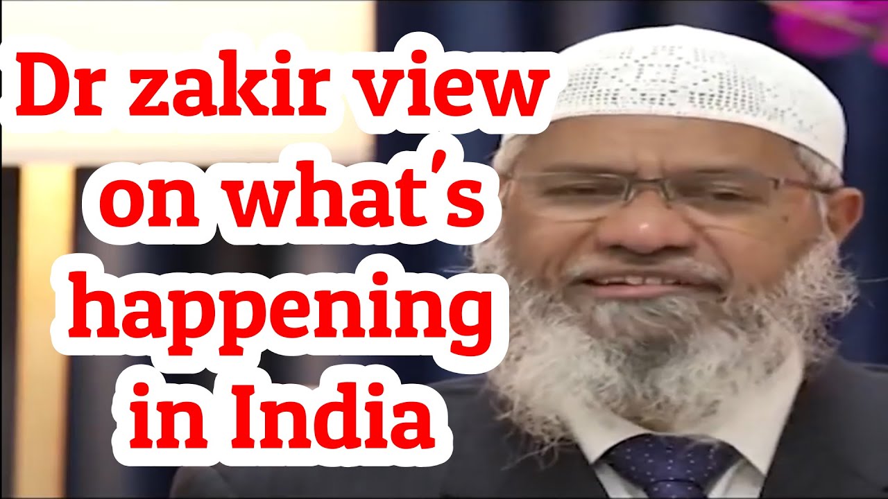 Dr zakir view on what's happening in India   Preventing muslims from wearing hijab Dr Zakir Naik