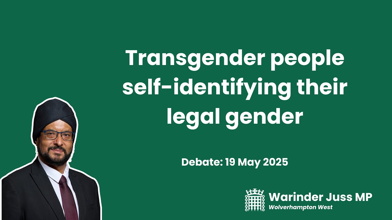 Transgender people self-identifying their legal gender