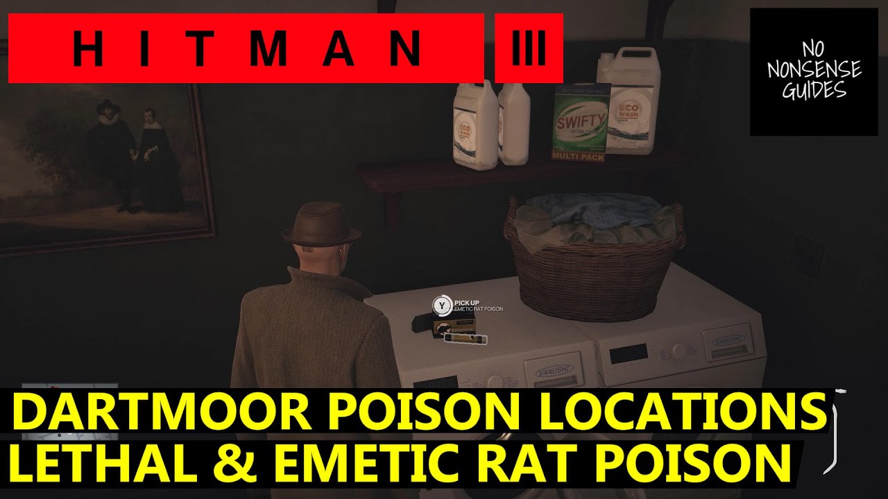 HITMAN 3 Poisonous Item Pack by onionsquid