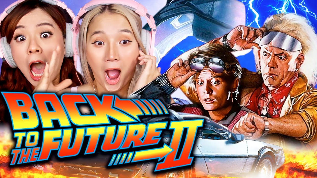 Asian Girls React | Back to the Future Part II | First Time Watch