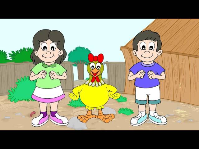 A GALINHA LISTADINHA - Video Infantil