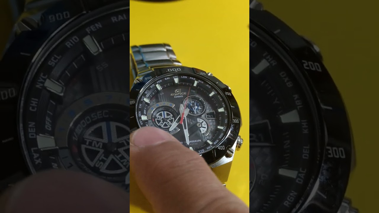 Como Ajustar o Casio Edifice EQW-M1100
