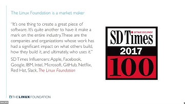 [Uber Open Summit 2018] Opening Keynote with Jim Zemlin, Executive Director, The Linux Foundation