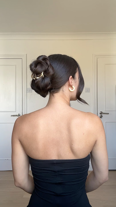 Trust the process! The best part is, the messier the better #hair #hairstyle #hairtutorial