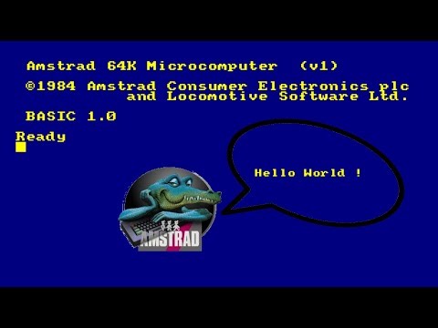 [JDVA#1] Hello World en C sur Amstrad CPC !