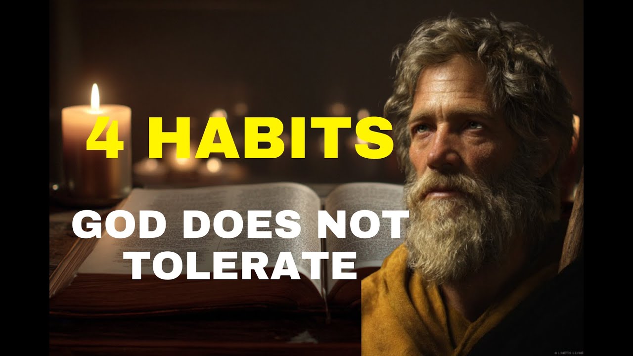 4 HABITS GOD DOES NOT TOLERATE — STOP THEM BEFORE IT’S TOO LATE - YouTube