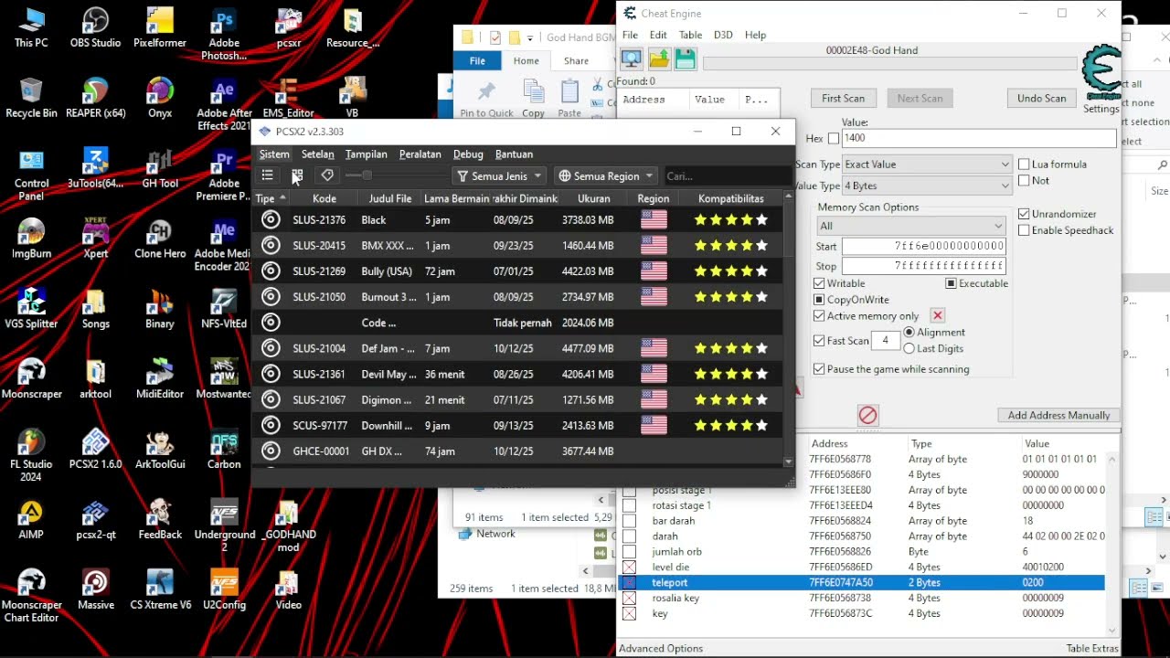 TUTORIAL GOD HAND CHANGE MUSIC STAGE AND GOD HAND MODE