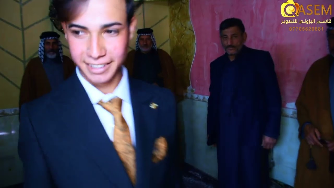 شاهد ام العريس شكد فرحانه الف الف مبروك في مناسبة حفل زفاف الأخ محمد حسين فليح