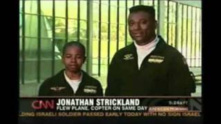 14-Year-Old Jonathan Strickland sets world record in aviation, inspired by…