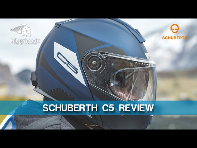 SCHUBERTH C5 Motorcycle Helmet Review - The best Modular Touring Flip Front  money can buy! 4K Video 