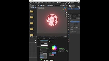 volcano material blender