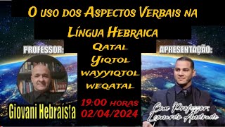 O uso dos Aspectos Verbais na Língua Hebraica Qatal Yiqtol Weqatal Wayyiqtol.