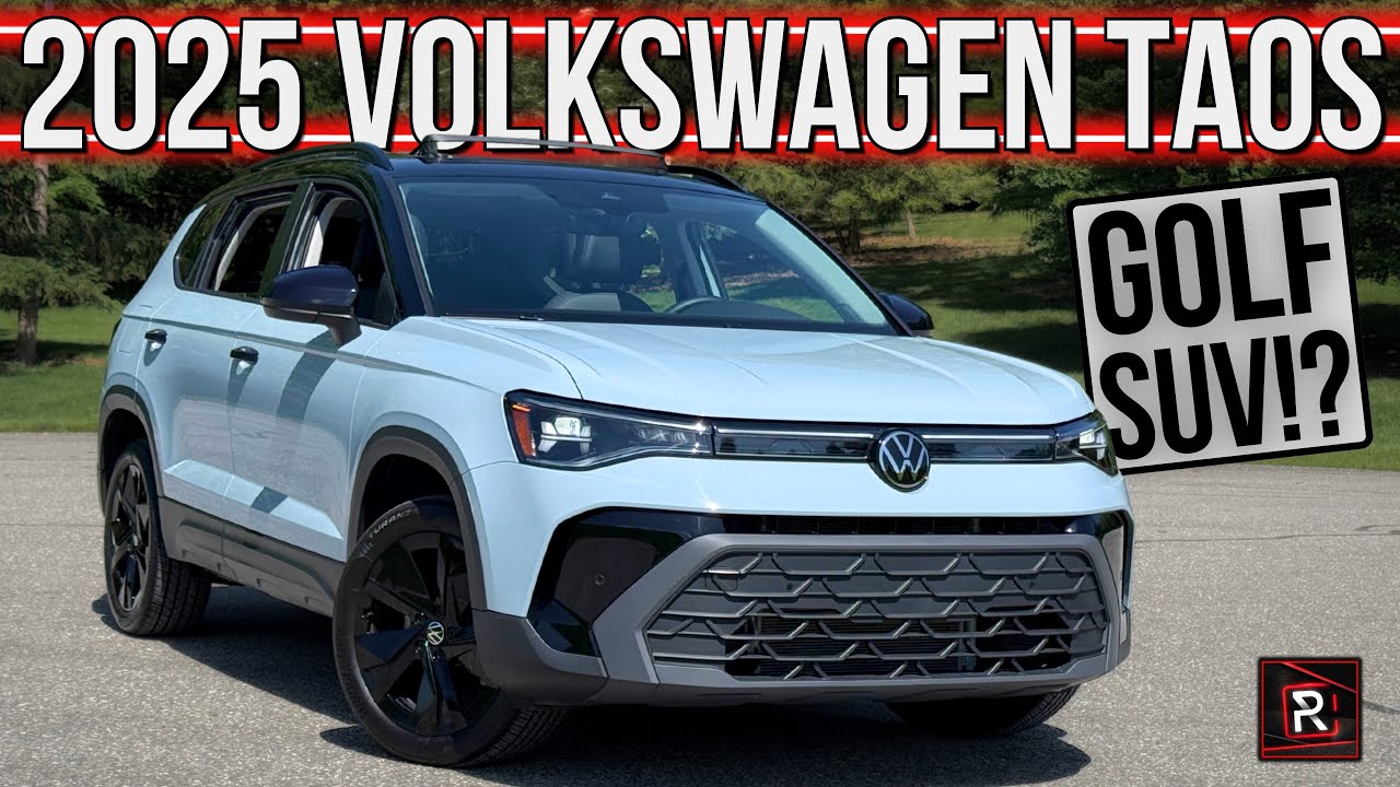 The 2025 Volkswagen Taos SE Black Is A Golf SUV For Budget Minded Shoppers