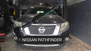Замена оси ШРУС... Nissan Pathfinder 2013 - 2019 #подвеска #ходовая