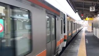 【中央本線211系+313系"快速"】恵那駅発車