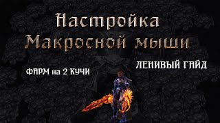 Ленивый гайд. Настройка макросной мыши для фарма в 2 Спота. Lineage 2 - Master Class