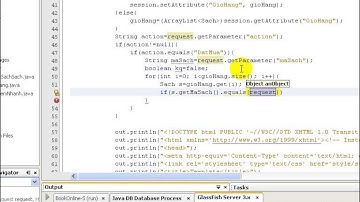java Servlet book online 04  gio hang 001   giao dien