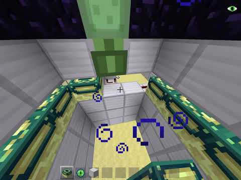 マインクラフト　自作　3x3地面型完全平面隠し扉　隠しエンドポータルにも！（紹介）