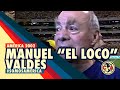 Manuel "El Loco Valdés" festejando el campeonato de América en 2002. Un americanista de corazón