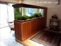 レンタル水槽　（個人邸）Ｗ2000×Ｄ500×Ｈ600ｍｍ