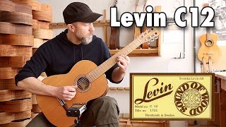LEVIN C12 (Nylonsträngad gitarr) Lugnås Gitarrfabrik