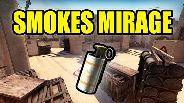 Smokes Mirage 2021! Aprenda a fazer as melhores smokes no mapa Mirage de formá fácil e rápida!