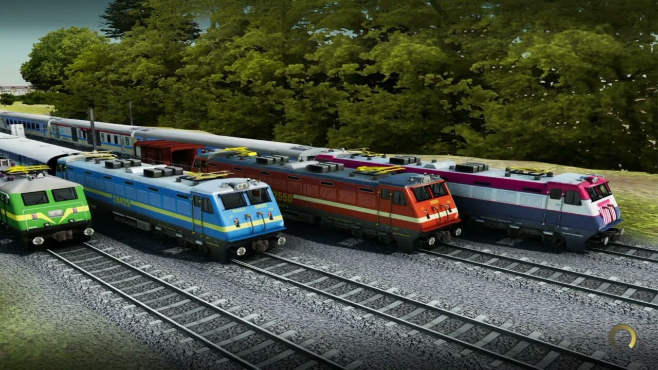Indian train game || Indian train simulator || part 1 in Full Gameplay Video 