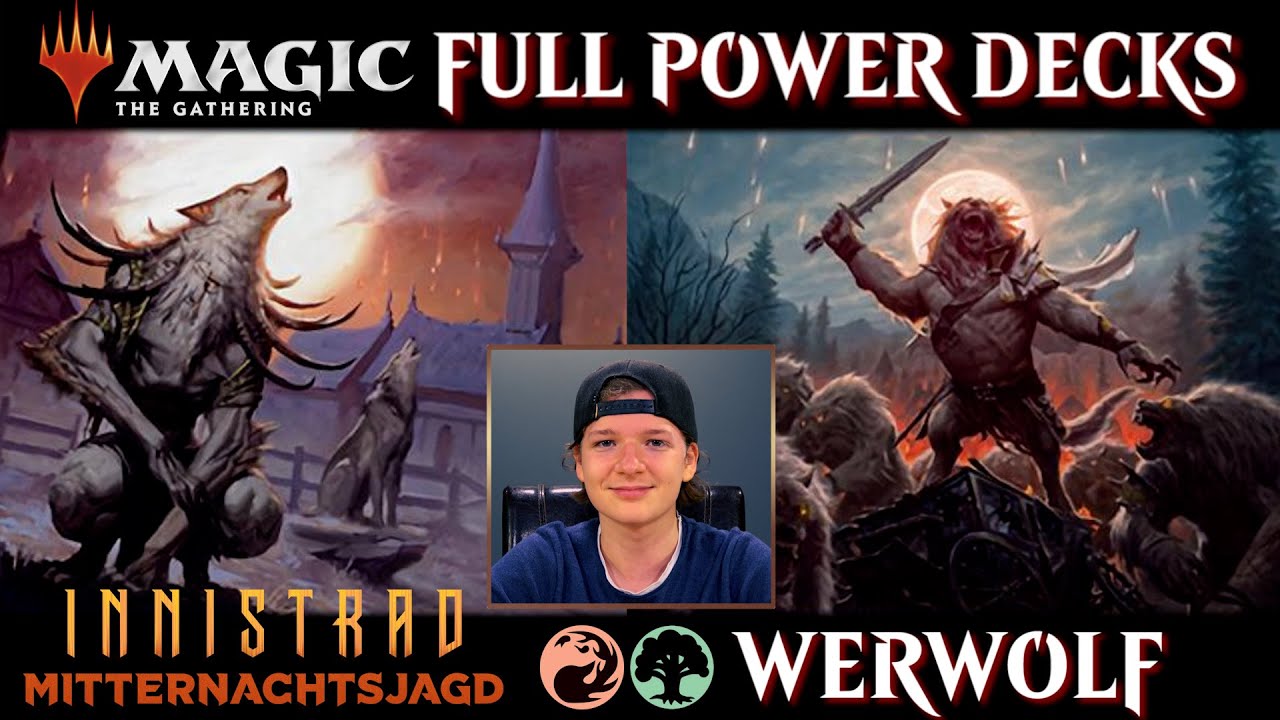 Magic Deck bauen Innistrad Midnight Hunt MTG Werewolf Magic the