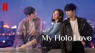Vizhalil Oru Vanavil💕My Hologram Boyfriend|My Holo Love New Korean drama Tamil Song Mix| Resimi