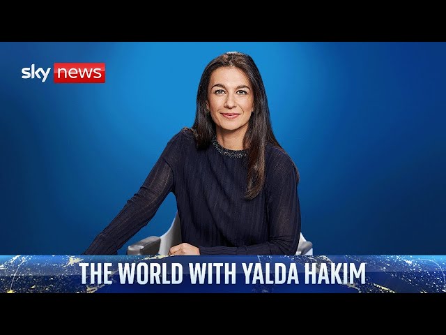 Watch The World with Yalda Hakim live: Latest on Iran's president who died in a helicopter crash class=