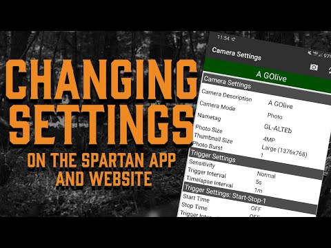 Changing Settings on the App and Web Portal