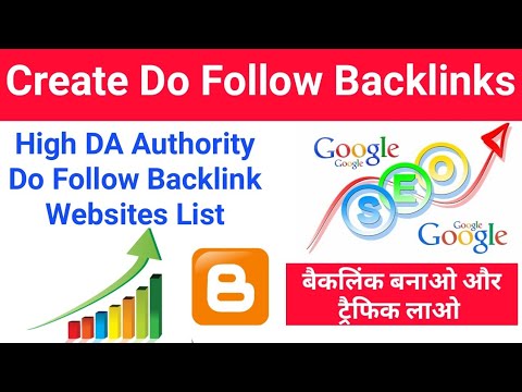 High DA Authority Website Create High Quality Do Follow Backlinks For Your Website