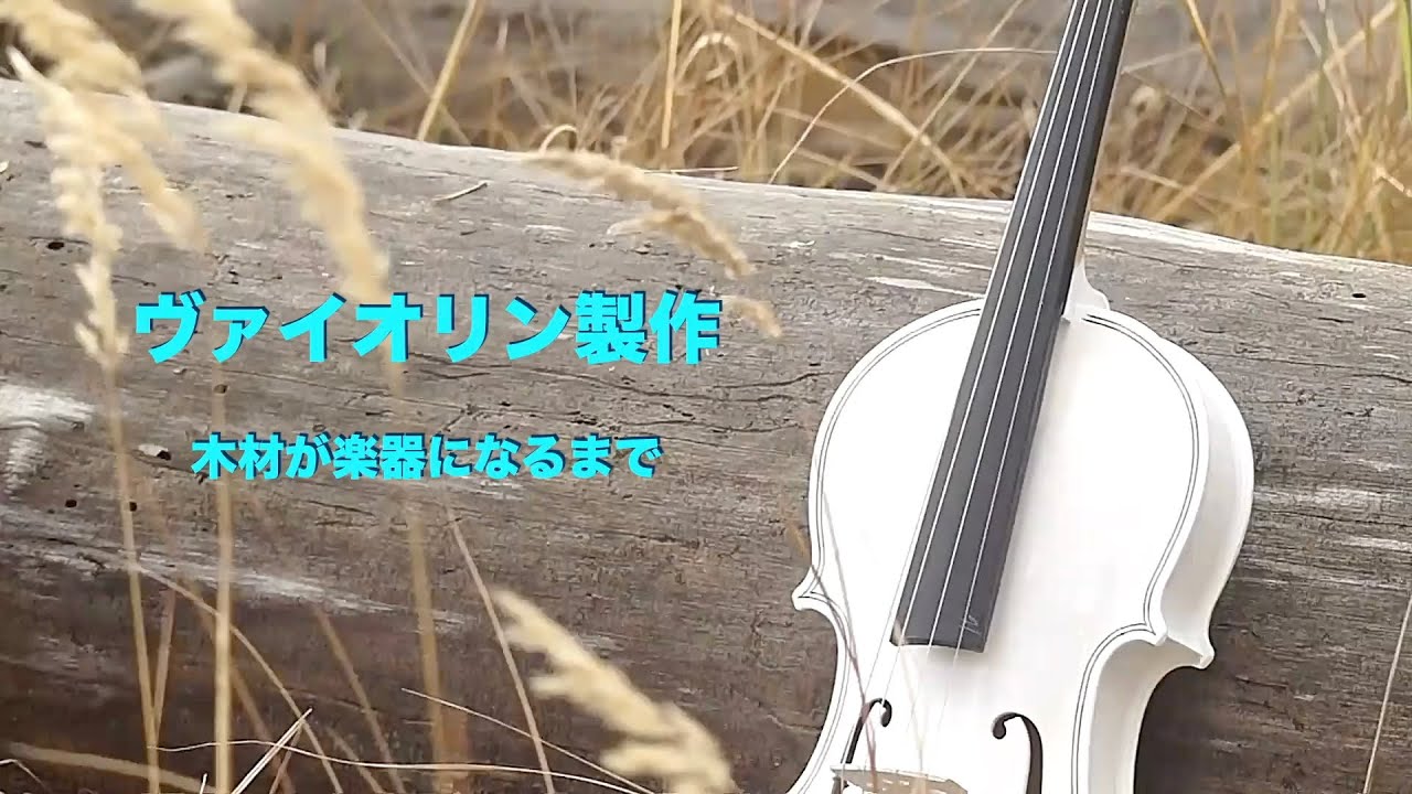 バイオリン製作 ／木材が楽器になるまで／full version（試奏動画付き