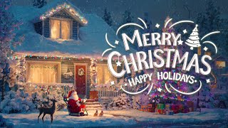 Relaxing Christmas Carol Music 🎁 Best Holiday Songs for Sleep, Relax, and Peaceful Winter Nights