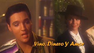 ELVIS PRESLEY &amp; The Four Amigos - Vino, Dinero Y Amor 4K