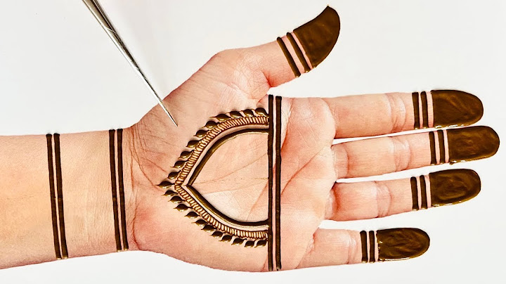 Easy Simple Mehndi Design | Simple Design for Front hand | Mehandi Design | Mehendi Design | Henna