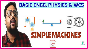 SIMPLE MACHINES | PHYSICS | ENGINEERING MECHANICS | WORKSHOP CALCULATION| LEVER |