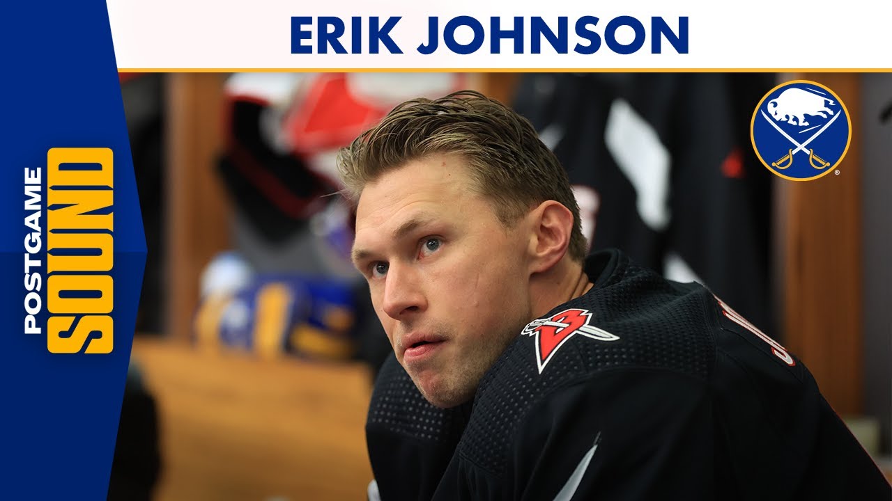 Erik Johnson excited to bring experience to the Sabres: 'They're knocking  at the door' - The Hockey News Buffalo Sabres News, Analysis and More