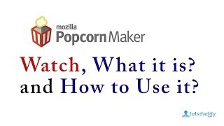 Mozilla Popcorn Maker Tutorial