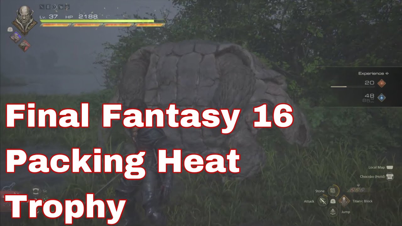 Final Fantasy 16 Packing Heat Trophy