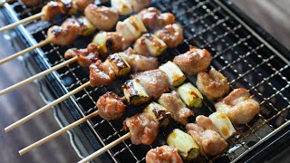 Perfect for BBQ | How to make Yakitori (Grilled chicken skewers)【おうち焼き鳥】自家製甘辛たれが美味しい焼き鳥の作り方・レシピ