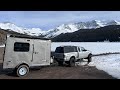 Black Canyon to Mesa Verde in a Cargo Trailer Camper/ Free Camping Part 3
